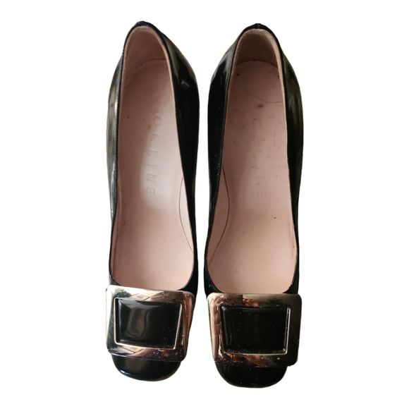 Celine Black Patent Pumps - Picture 6 of 6